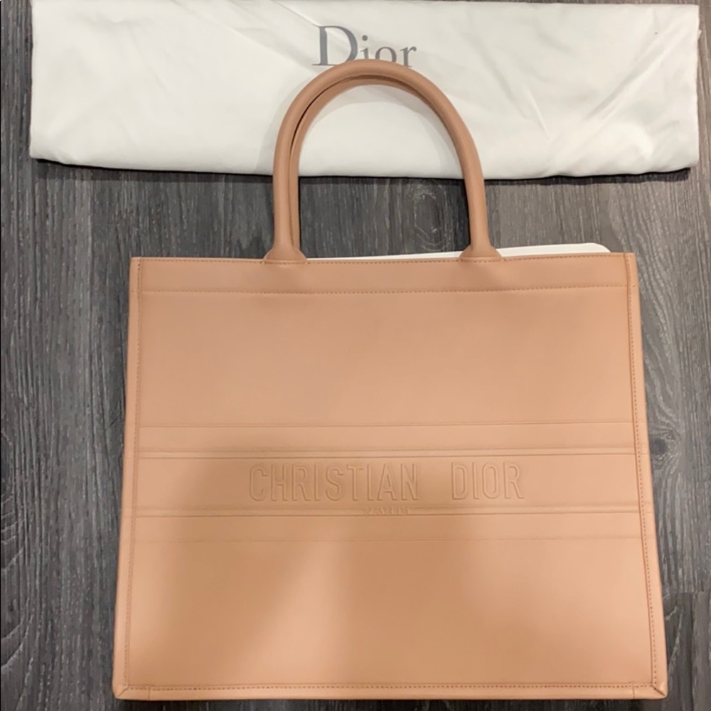 🚫SOLD* Dior* Leather* Book Tote